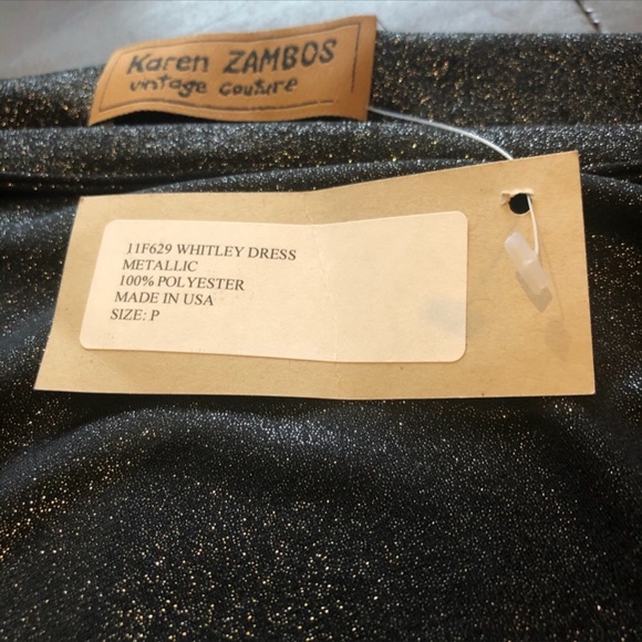 Karen Zambos Whitley Dress Size P - Picture 3 of 3